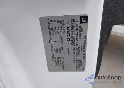 2009 GMC Sierra 1500 Sl z USA, uszkodzony, nr VIN 1GTEC19C79Z189514